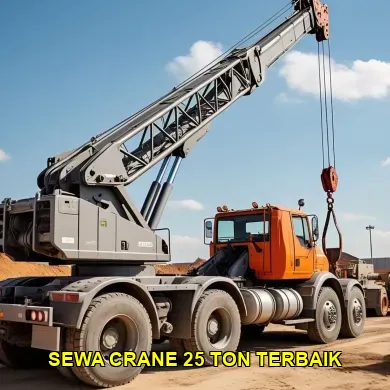 sewa crane 25 ton terbaik